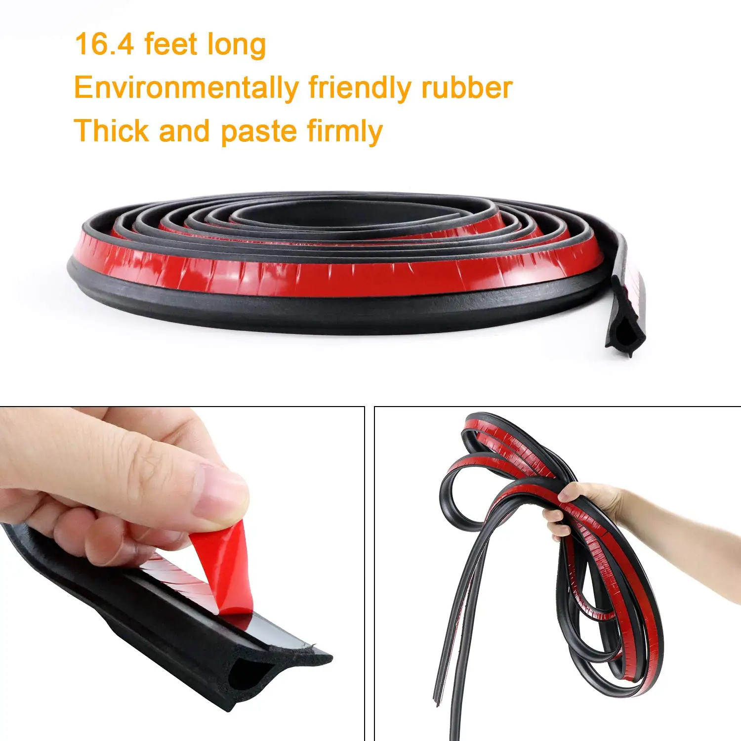 500 см клейкий Универсальный комплект уплотнений для задней двери TOYOTA HILUX SR5 SR