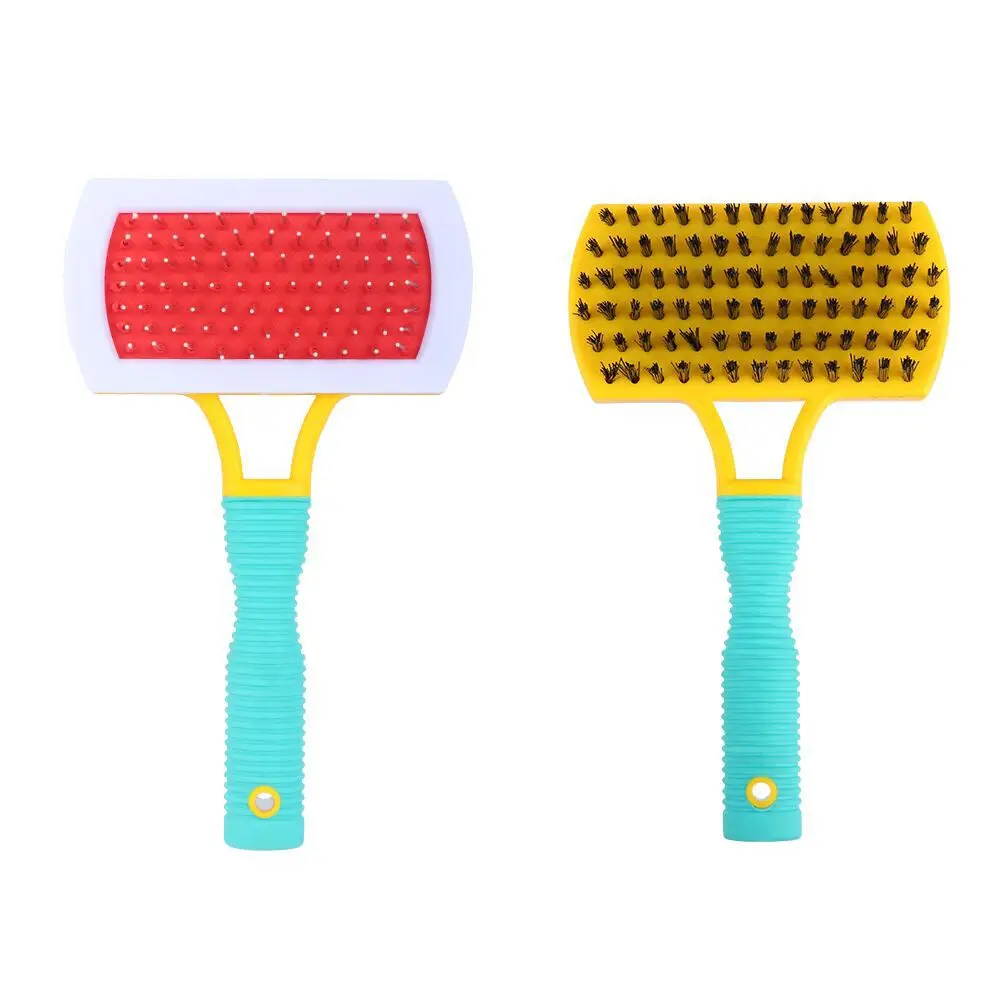 

Cat Brush Pet Hairs Removes Combs for Dogs Grooming Eliminator Short Long Hair Remover Dog Chiot Sweeper Accessories Mascot Cats