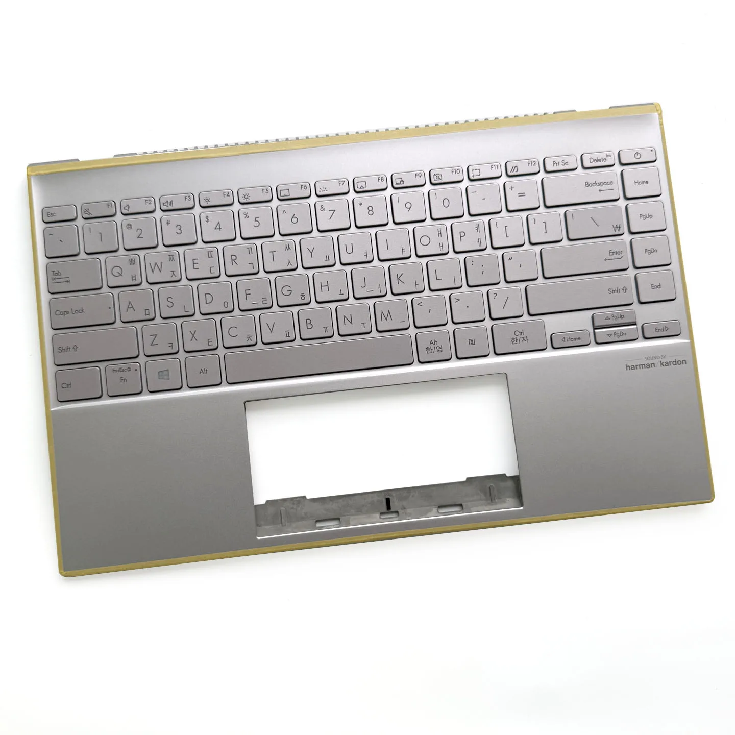 Фото Подходит для ноутбуков Lingyao 14 Zenbook UX425JA U4700JA: клавиатура, корпус C, корпус A, подставка для рук, клавиши, колпачки клавиш, кронштейн, кнопки, аксессуары, запчасти №5