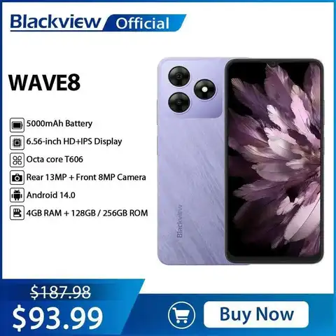 Смартфон Blackview Wave 8, 4/256ГБ, global