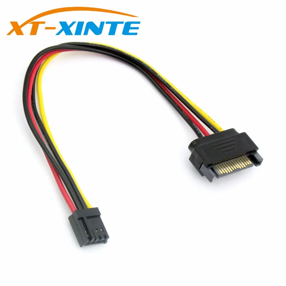 

Адаптер для кабеля питания со штекером 4-SATA, 15-4 контакта