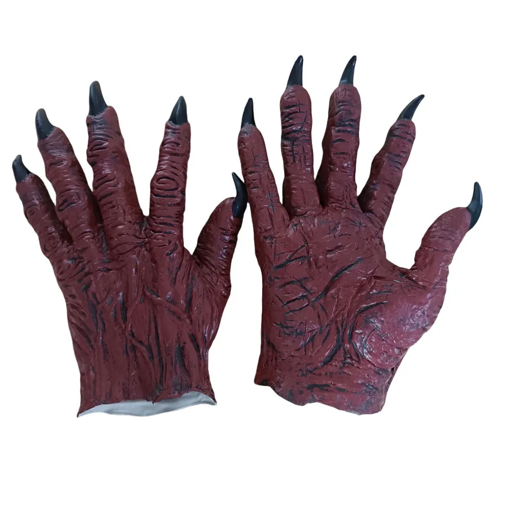 

Латексные перчатки демона для костюма