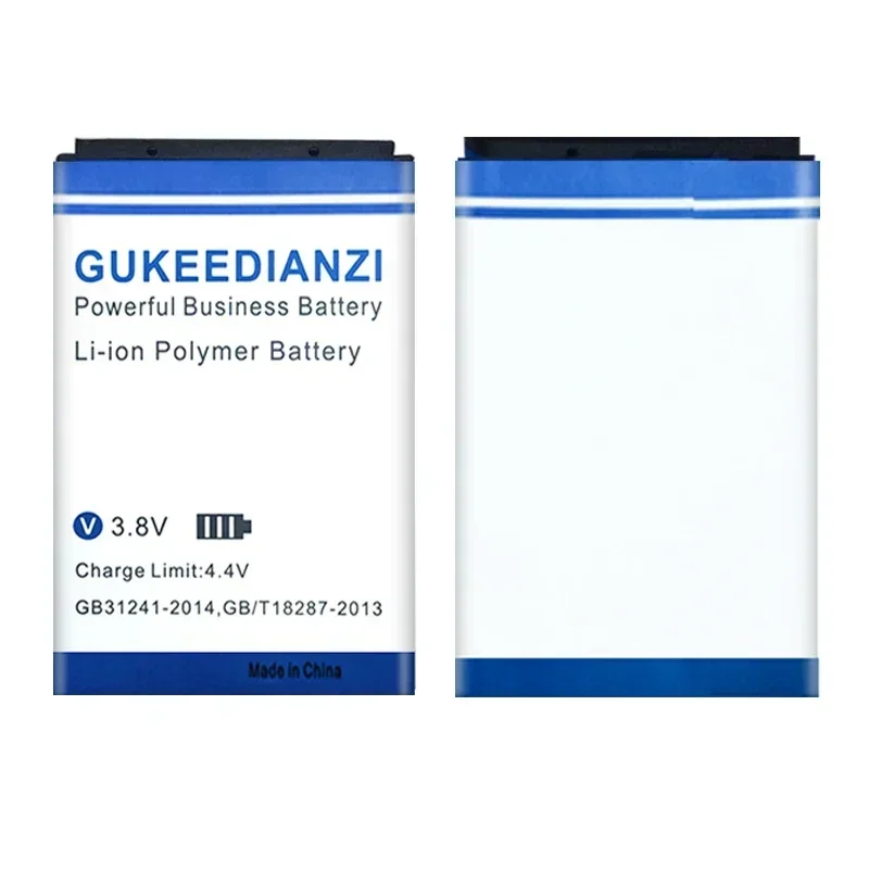 Аккумулятор GUKEEDIANZI большой емкости BL-5CA 3500 мАч для Nokia 1100 1101 1110 1110i 1112 1200 1208 1209 1280 1600