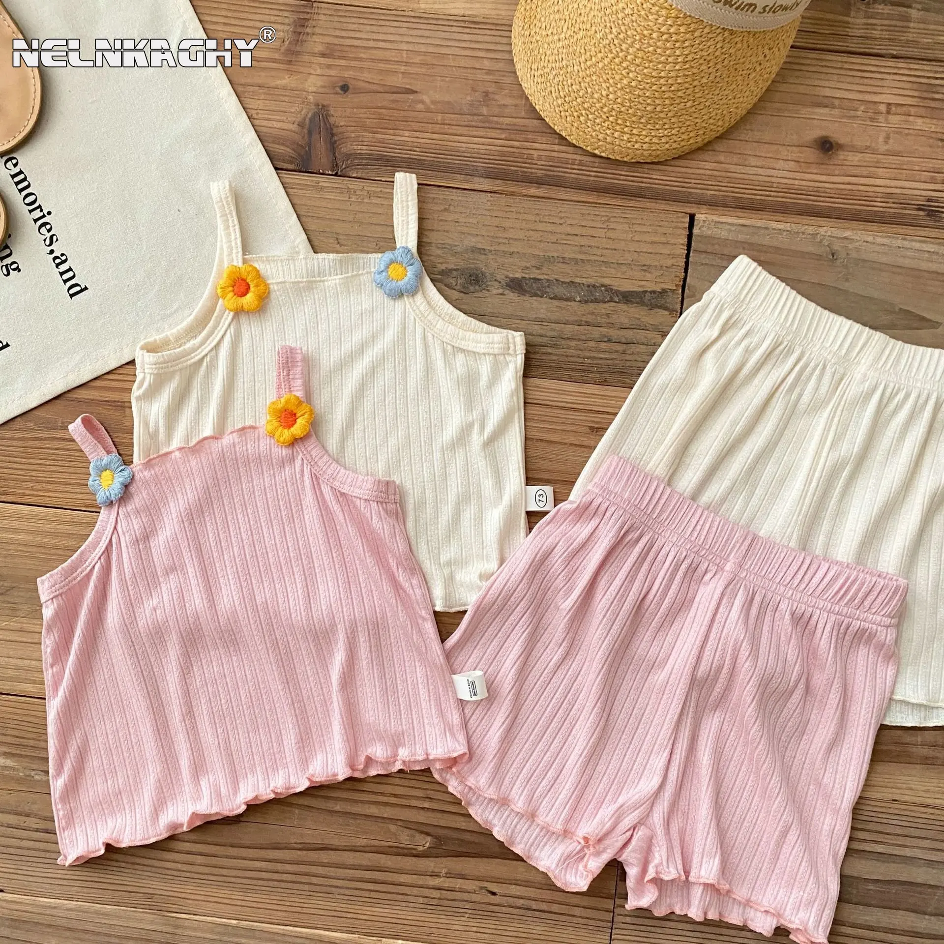 

Summer Floral Tank Top+Shorts Set Kids Baby Children Girls 0-6 Years - The Perfect Fashion Statement for Your Little Princess!