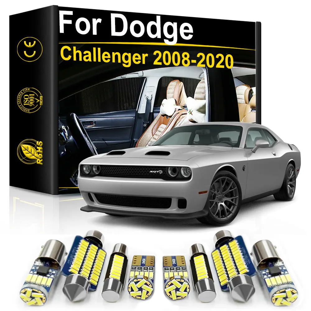 For Dodge Challenger 2008 2009 2010 2011 2012 2013 2014 2015 2016 2017 2018 2019 2020 Accessories Car LED Interior Light Canbus