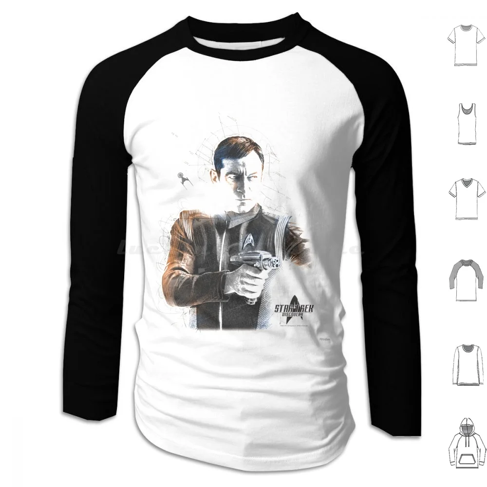

Star Discovery Captain Lorca Artsy Portrait Logo Hoodies Long Sleeve Star Star Discovery Lorca Artsy Fifth Sun