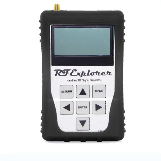 

RF Explorer 6G Combo Handheld Spectrum Analyser with Case Plus an RFEMWSUB3G Expansion Module109990063 with Black Rubber Case