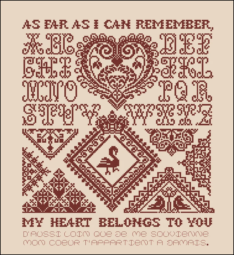 

Набор для вышивки крестом в виде букв столько, сколько я могу, 38-43