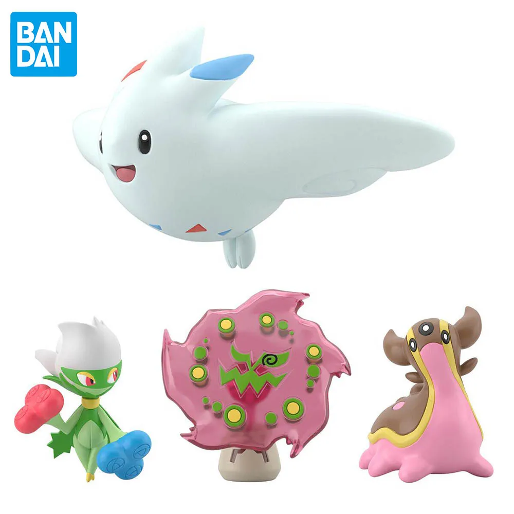 

Bandai Original Pokemon Scale World Roserade Gastrodon Spiritomb Togekiss Sinnoh Pokemon Figures Anime Figure Action Model Toys