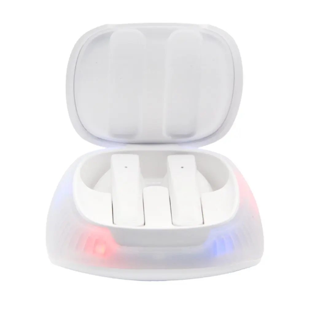 

Earphone Bluetooth-compatible True Wireless Earbuds BT5.0 Stereo Sound Quality With Charging Compartment Semi-in-ear Earplugs