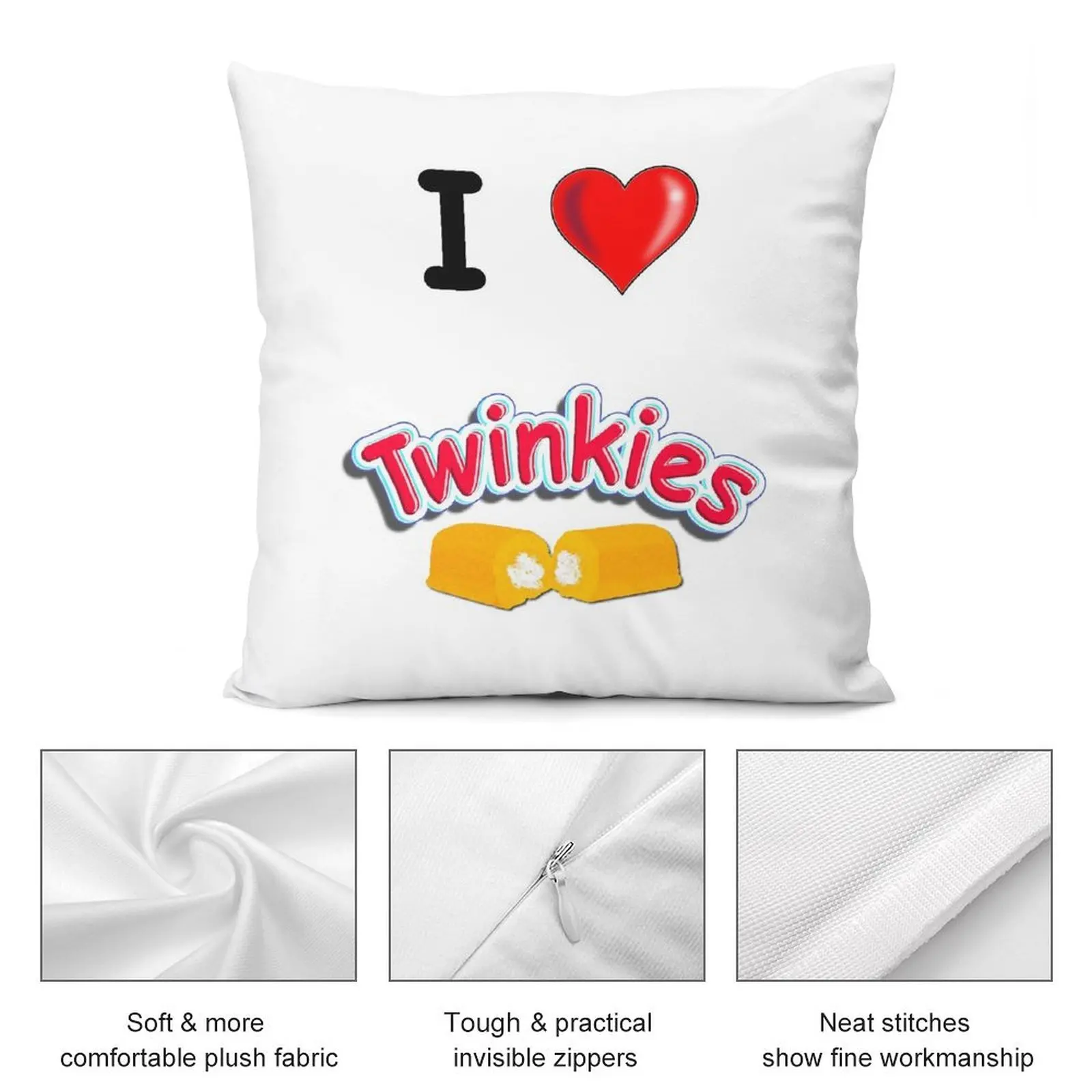 Наволочки для подушек I Love Twinkies декоративные предметы украшения дома
