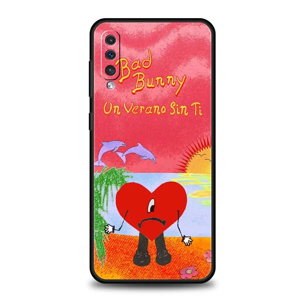 Чехол для телефона Samsung A24 A12 A14 A32 A50 A70 A20E A20S A10S A22 A40 A34 A54 A42 A52 5G A02S A04s Un Verano Sin Ti Bad Bunny