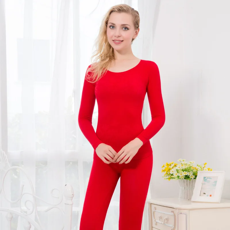 

Women's thermal underwear women plus velvet bottoming shirt collar winter tops