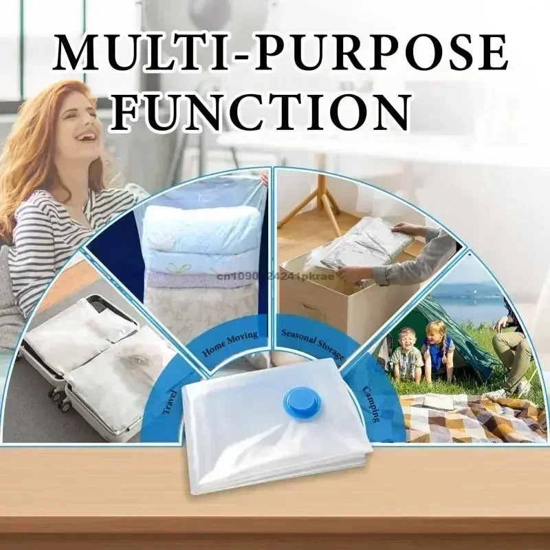 Дорожные вакуумные пакеты для хранения одежды и из 8 шт. пустой контейнер пакетов