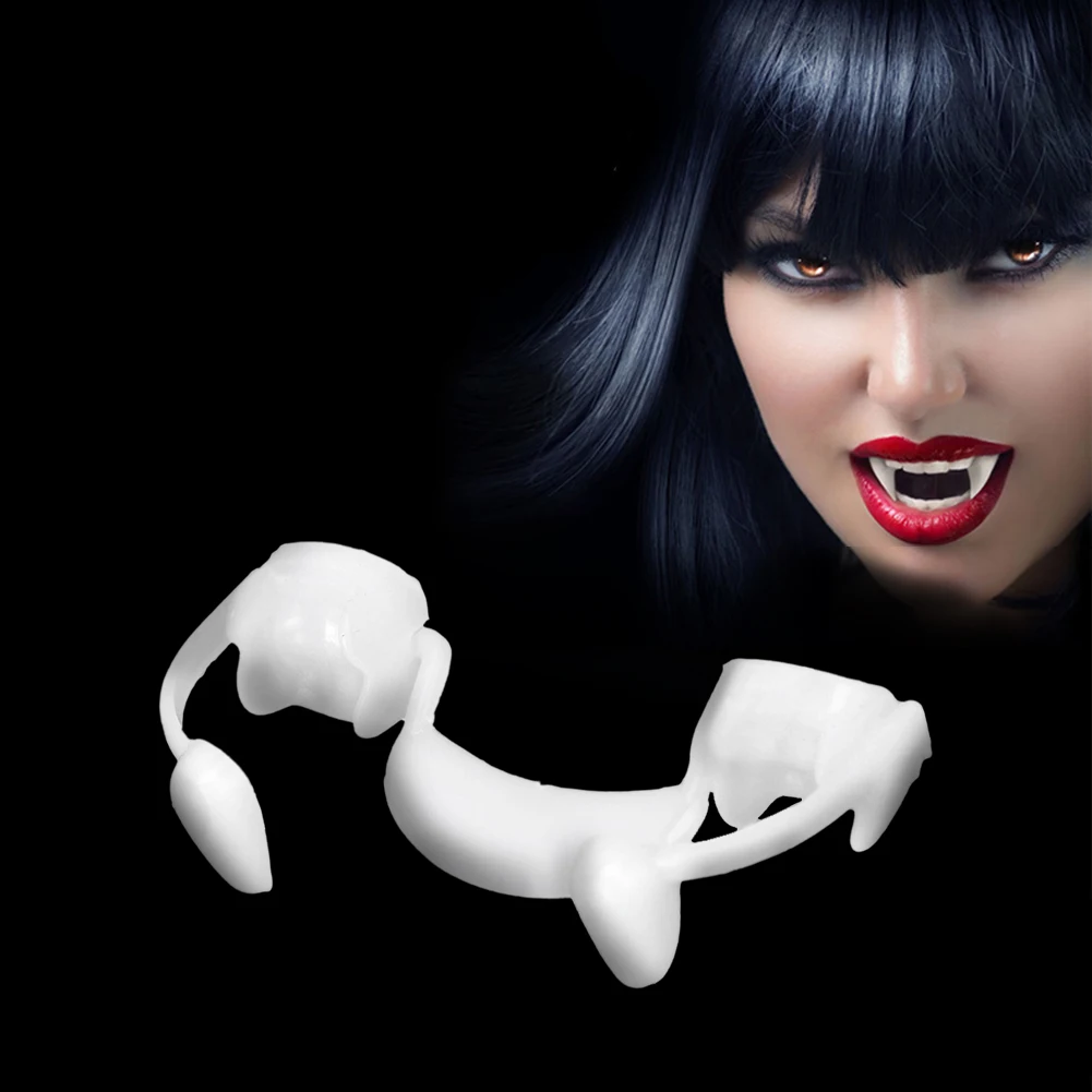 Клыки вампира на Хэллоуин: выдвижные реалистичные-идеально подходят для