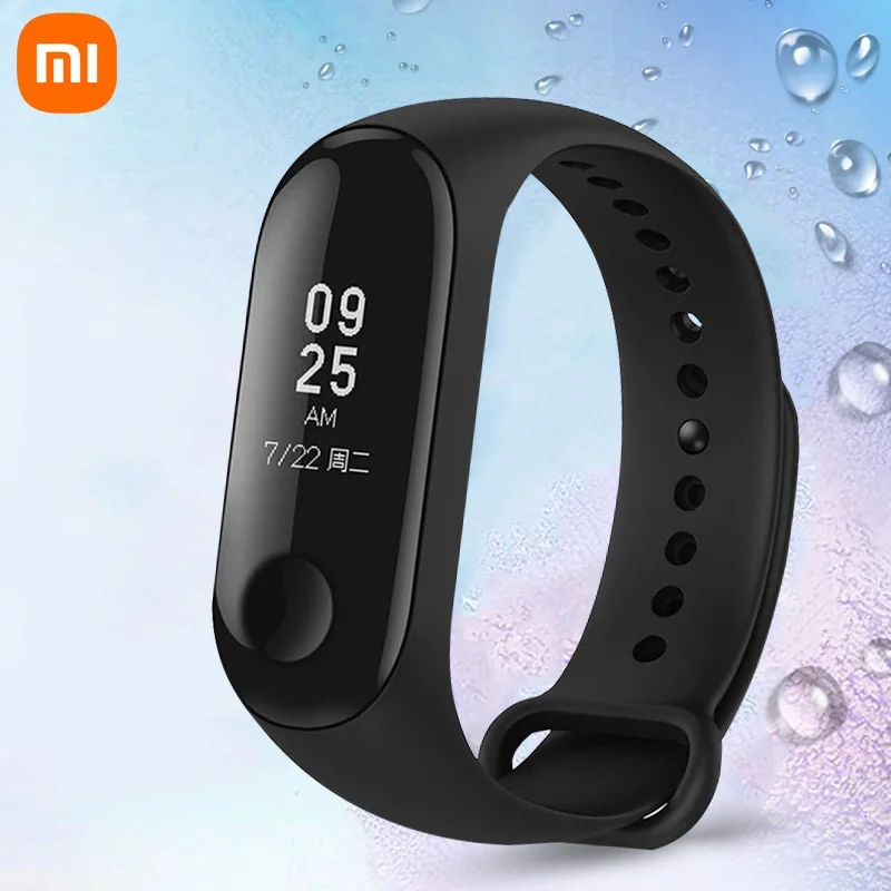 

Смарт-браслет Xiaomi Mi Band 3, спортивные водонепроницаемые умные часы с AMOLED экраном