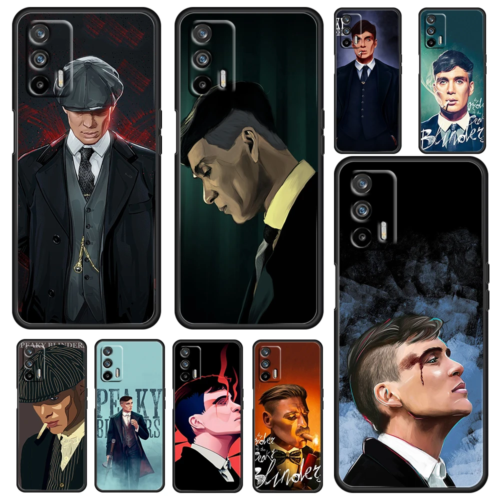 

American Gangster Razor Party For OPPO Realme GT Explorer Master Neo Flash Edition C21 C20 C15 C11 C3 Soft Black Phone Case