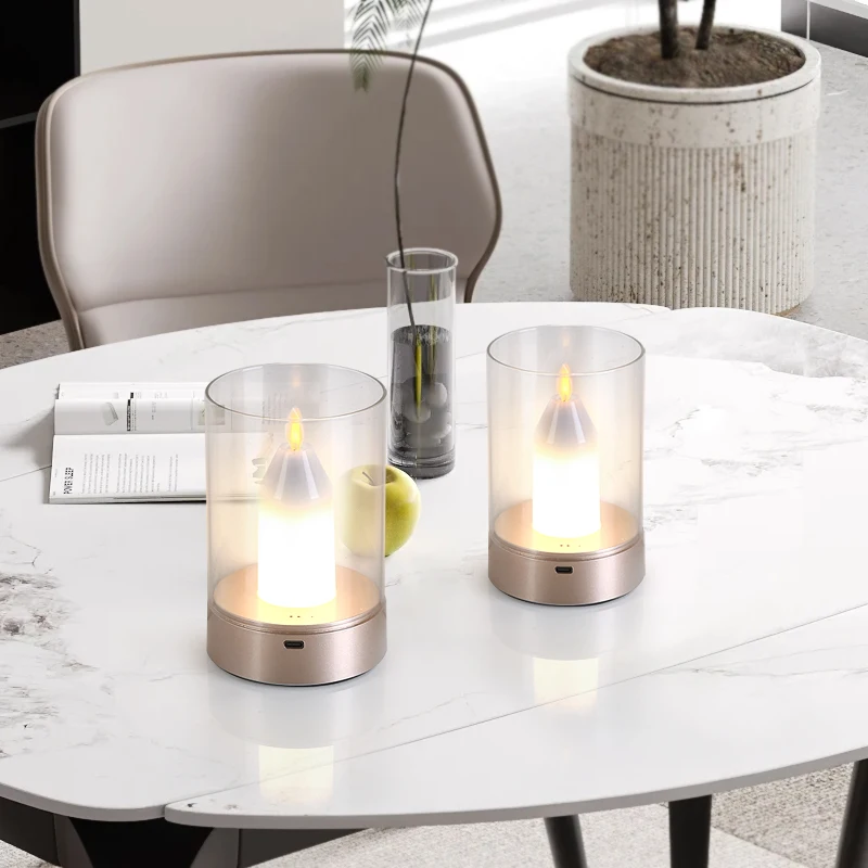 Ночной Светильник С Имитацией Свечи И Датчиком Жестов Регулируемая Яркость