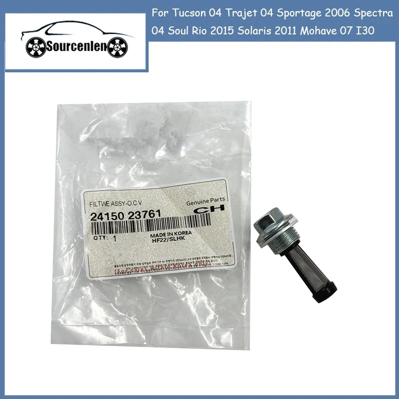

2415023761 фильтр Assy O.C.V для Tucson 04 ride 04 Sportage 2006 Spectra 04 Soul Rio 2015 Solaris 2011 mohas 07 I30