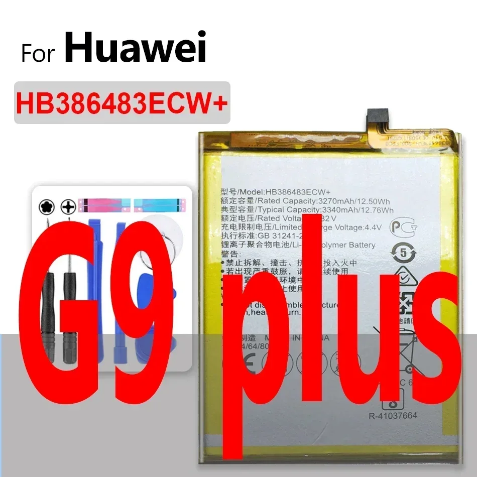 Аккумулятор для Huawei Honor 7X 8 8A 8S 8C 8X 9 9i 10 10i 20 20i Pro Lite STF-L09 STF-AL10/Mate X RS G7 G8 G8X G9 G10 Plus