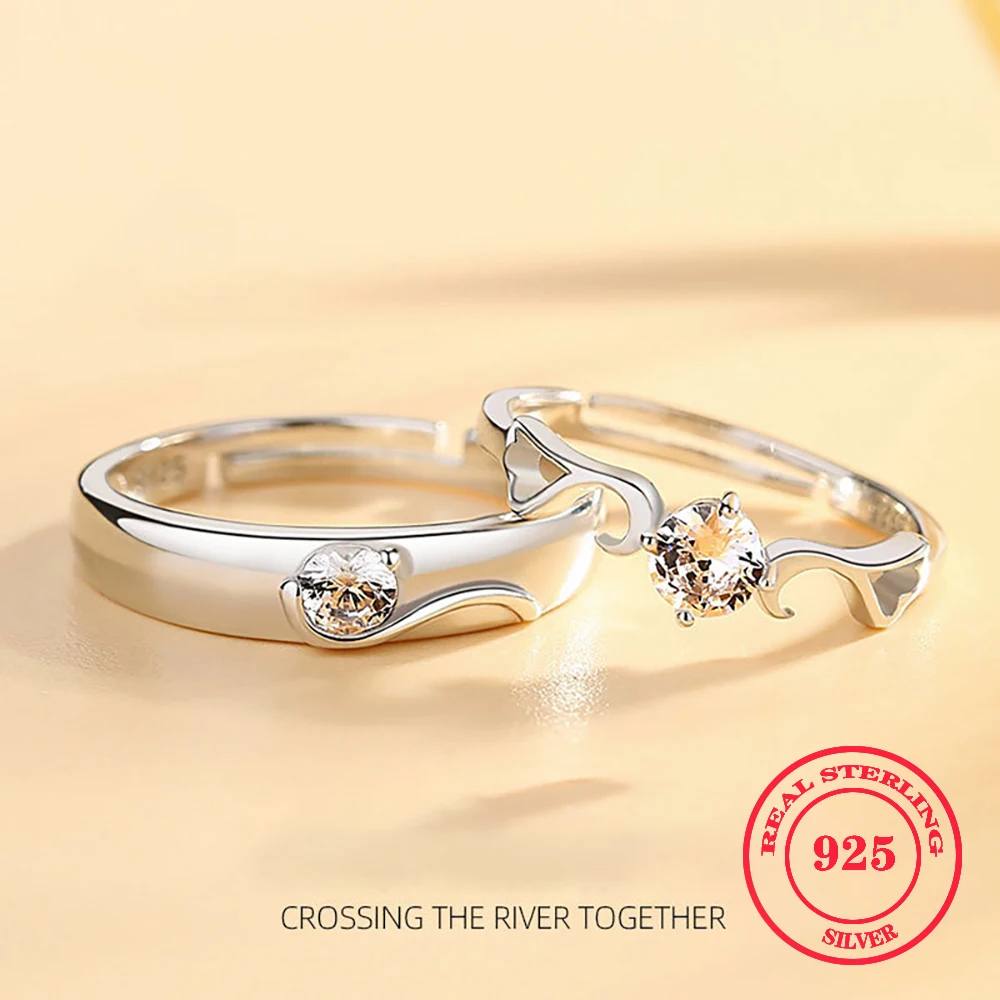 

Кольцо женское из серебра 100% пробы с изысканной подарочной коробкой