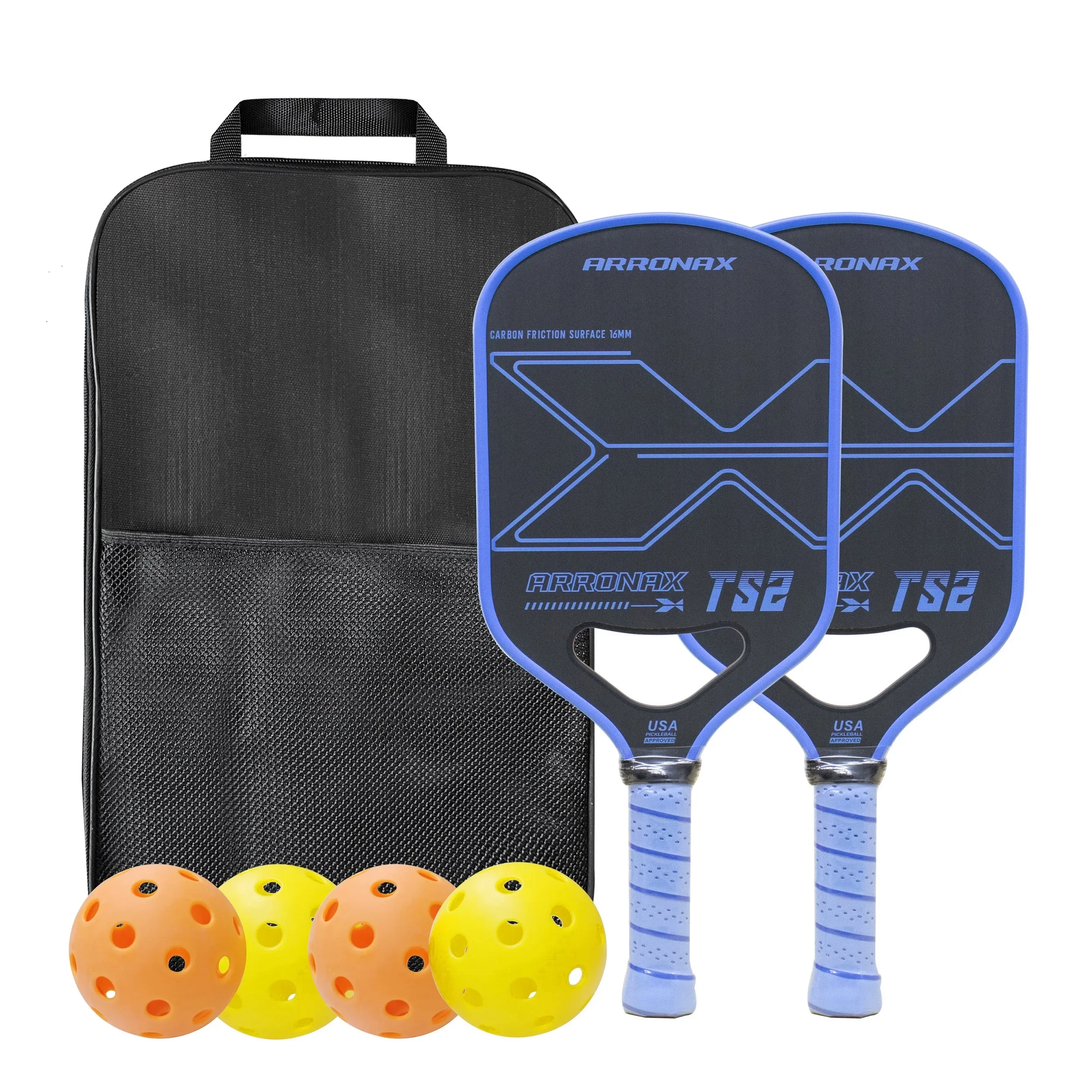 Ракетки Arronax-Pickleball Paddles термоформованное лицо из углеродного волокна