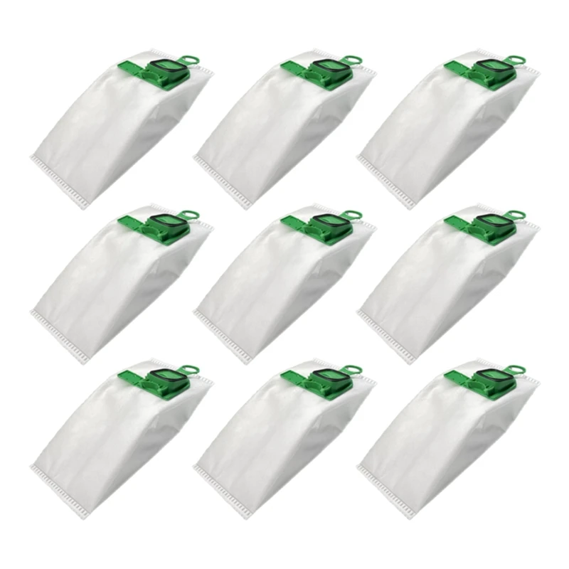 9Pcs Replacement Disposable Dust Bag Kit Compatible For Vorwerk VK140 VK150 Upright Vacuum Cleaner Spare Parts