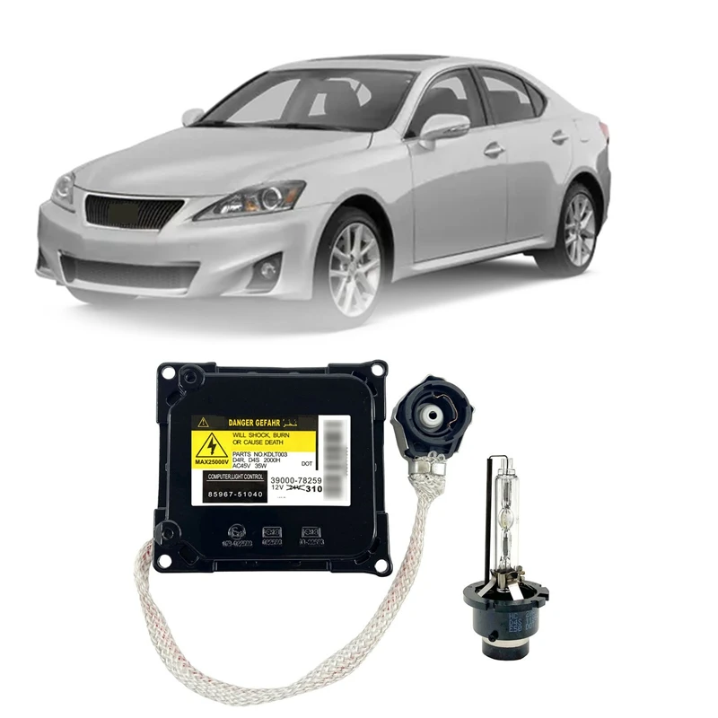 

For 2006-2013 Lexus IS 250 350 Xenon Ballast Igniter HID D4S Bulb Kit Computer