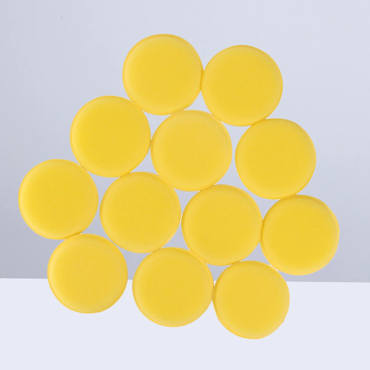 

24 PCS/Set Car Buffing Pads Polishing Sponge Compressed Sponges Cleaning Foam Microfiber Applicator