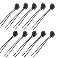 10pcs ac250v waterproof push button on off switch with 4 lead wire black 3a self locking switch ip67 waterproof switch