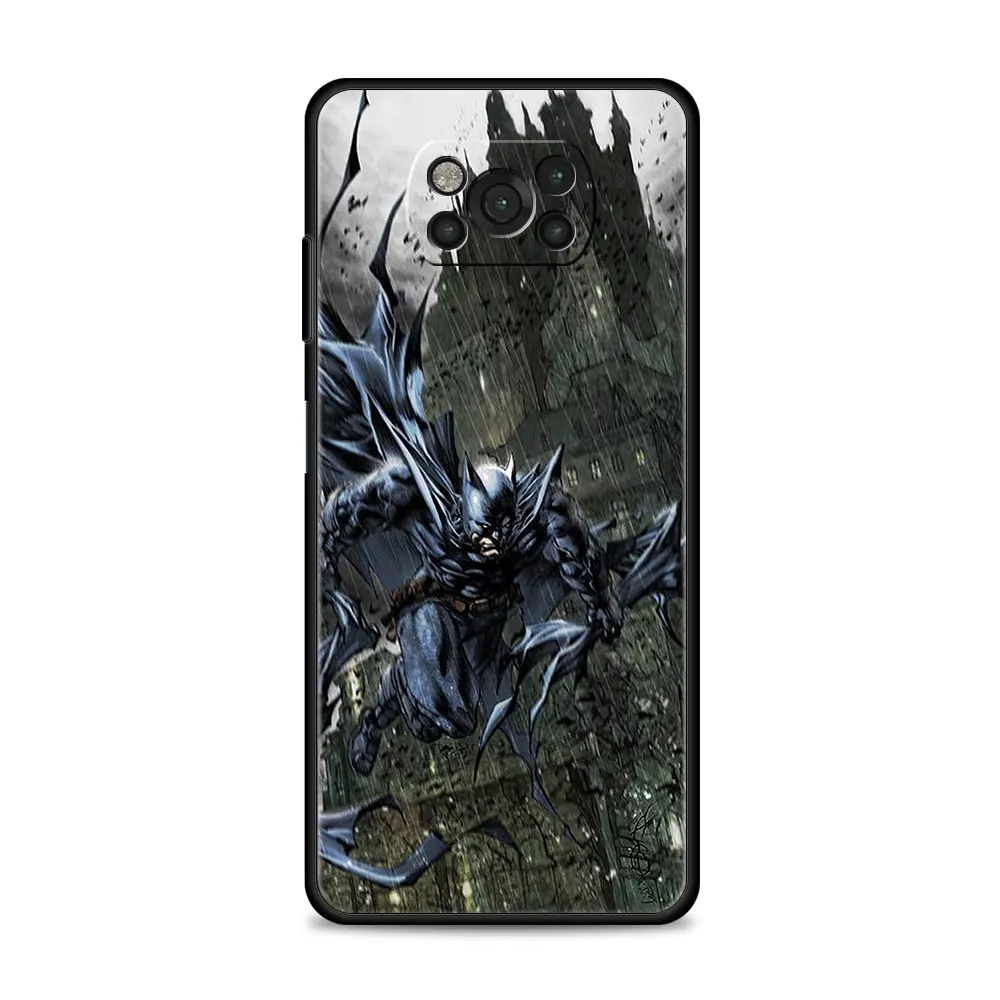 celular coque for xiaomi poco x4 x3 nfc gt m3 m4 f3 5g f1 mi 11 10t lite 9t 12 case phone cover funda battle batman free global shipping
