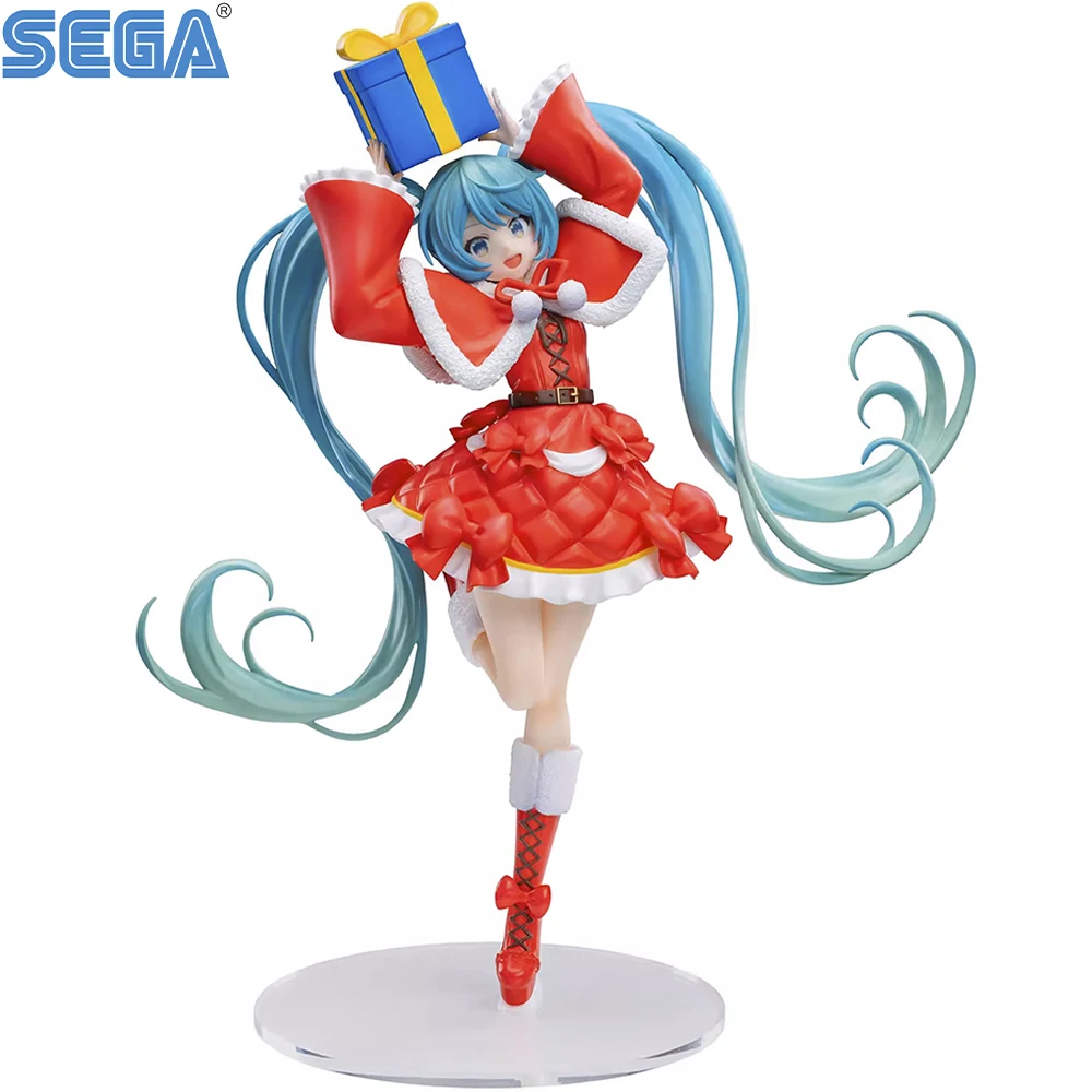 SEGA Piapro персонажи люминаста Хатсуне Мику Рождество 2024 Kawaii Bishoujo Кукла