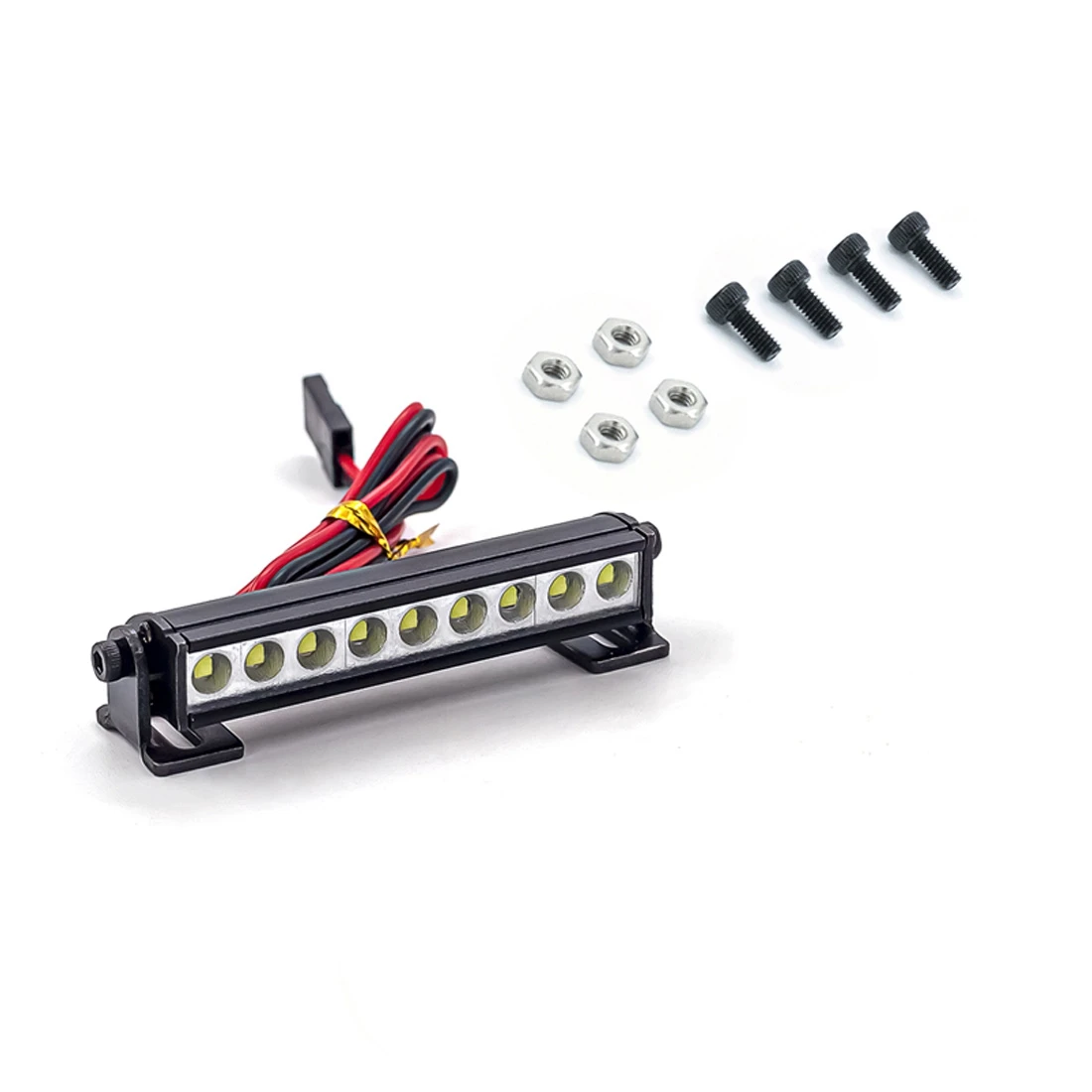 

5V-14.8V Φ строчный светильник на крышу для Axial SCX10 90046 Traxxas TRX4 Slash rdler 1/8 1/10 RC Crawler Car,56 мм