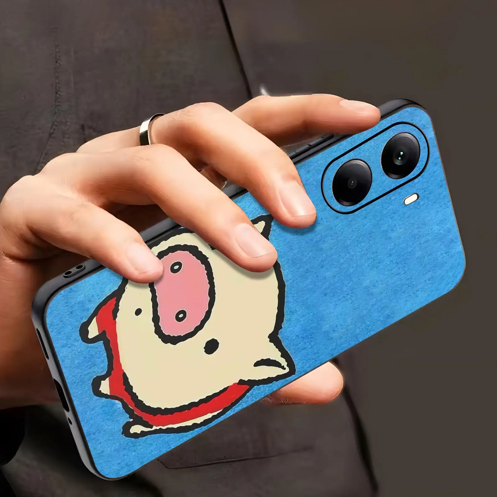 Фото Чехол для телефона Xiaomi POCO M7 M6 M5 X8 X7 X6 F8 F7 F6 Pro 5G, мягкий черный противоударный чехол с милым поросенком №3