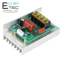 voltage regulator ac 220v 6000w scr electric motor speed controller dimming dimmer thermostat with digital control panel