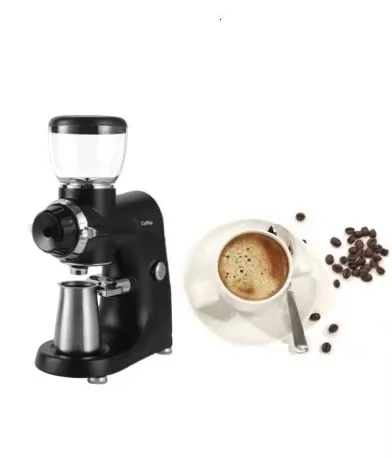 

Commercial coffee grinder electric 75mm stainless steel burr suitable for coffee shop professional coffee grinder
