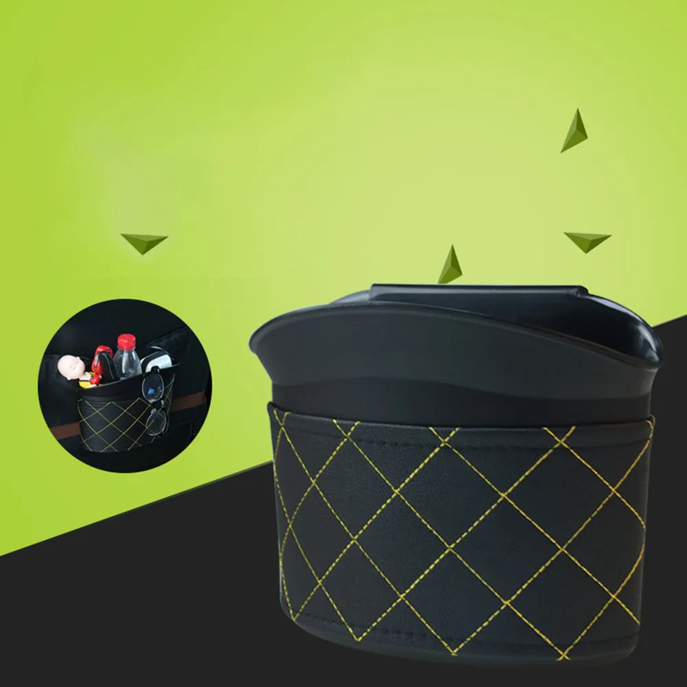 

Car Trash Bin Car Trash Can Car Accessories Car Garbage Holder Car Trash Can