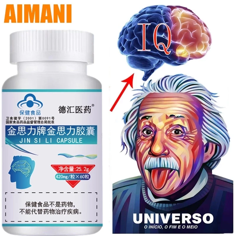 

Premium Nootropic Brain Booster Supplement Enhance Focus Improve Memory Mental Enhancement Pills for Neuro Energy & Iq Health