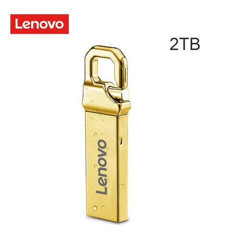 Lenovo 2 ТБ U-диск USB3.2 1 ТБ USB3.0 флэш-накопитель 350 МБ/с 512 ГБ металлический флэш-накопитель