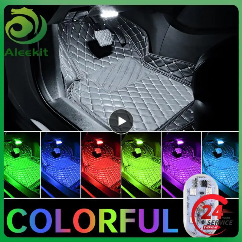 

1~10PCS 5v Car Light Universal Mini Led Usb Led Night Light Car Accessories Decorative Lamp Portable