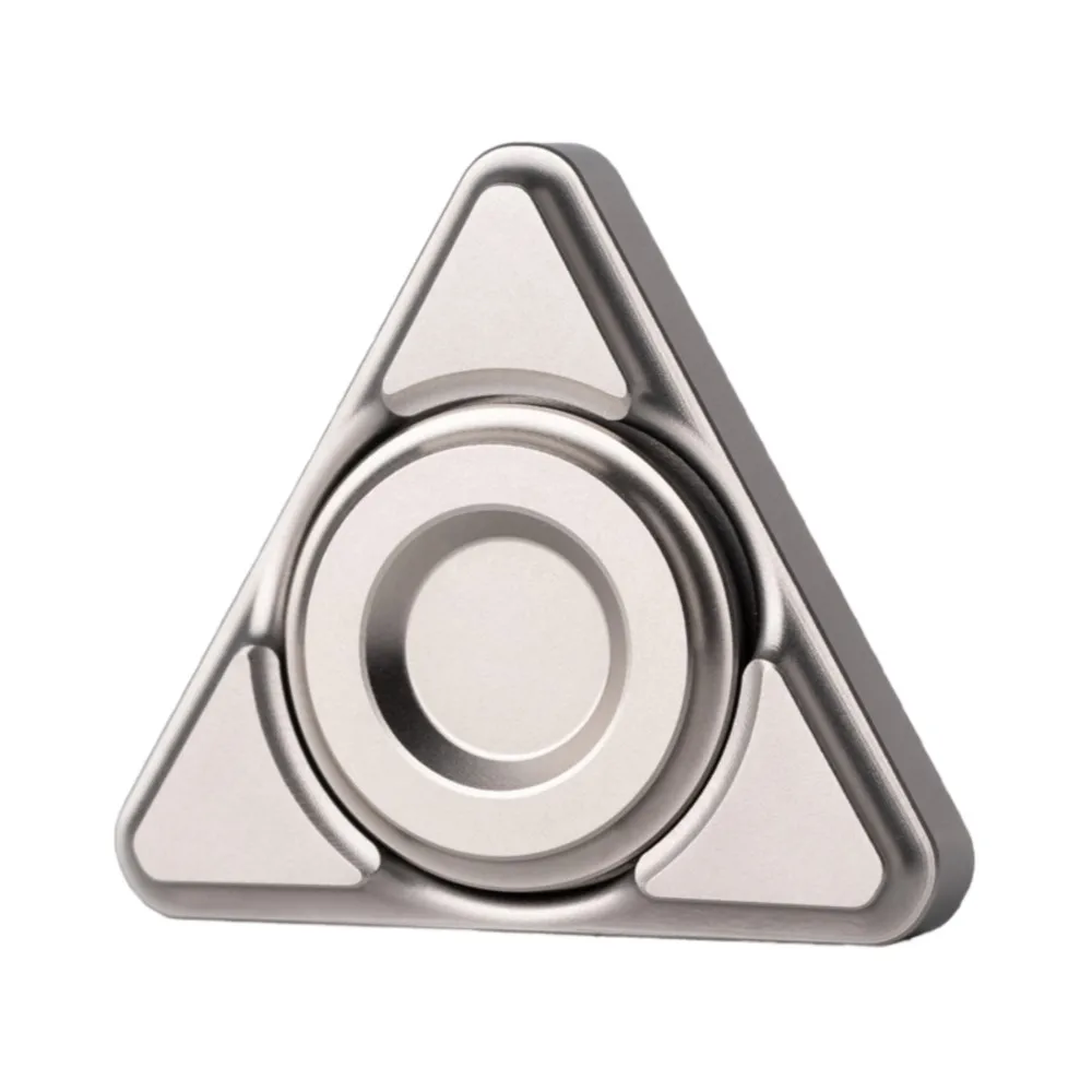 Blacktopworks EDC Trilobal Fingertip Gyro Металлические декомпрессионные игрушки Ручной Спиннер