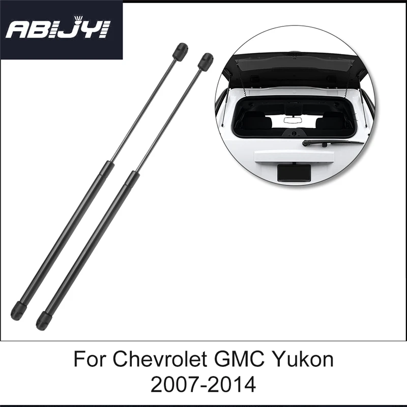 

2pcs New Car Steel Rear Window Glass Lifting Gas Spring Shock Absorber Car Accessories For Chevrolet GMC Yukon 2007-2014