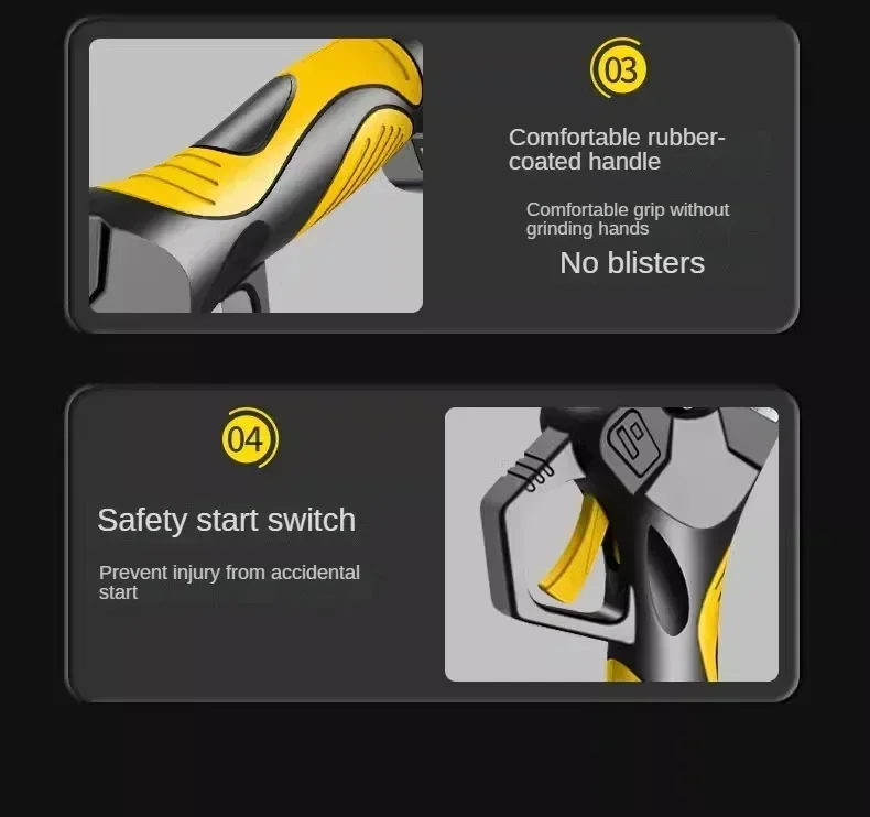 Мощные электрические ножницы с литиевой батареей для обрезки и резки деревьев