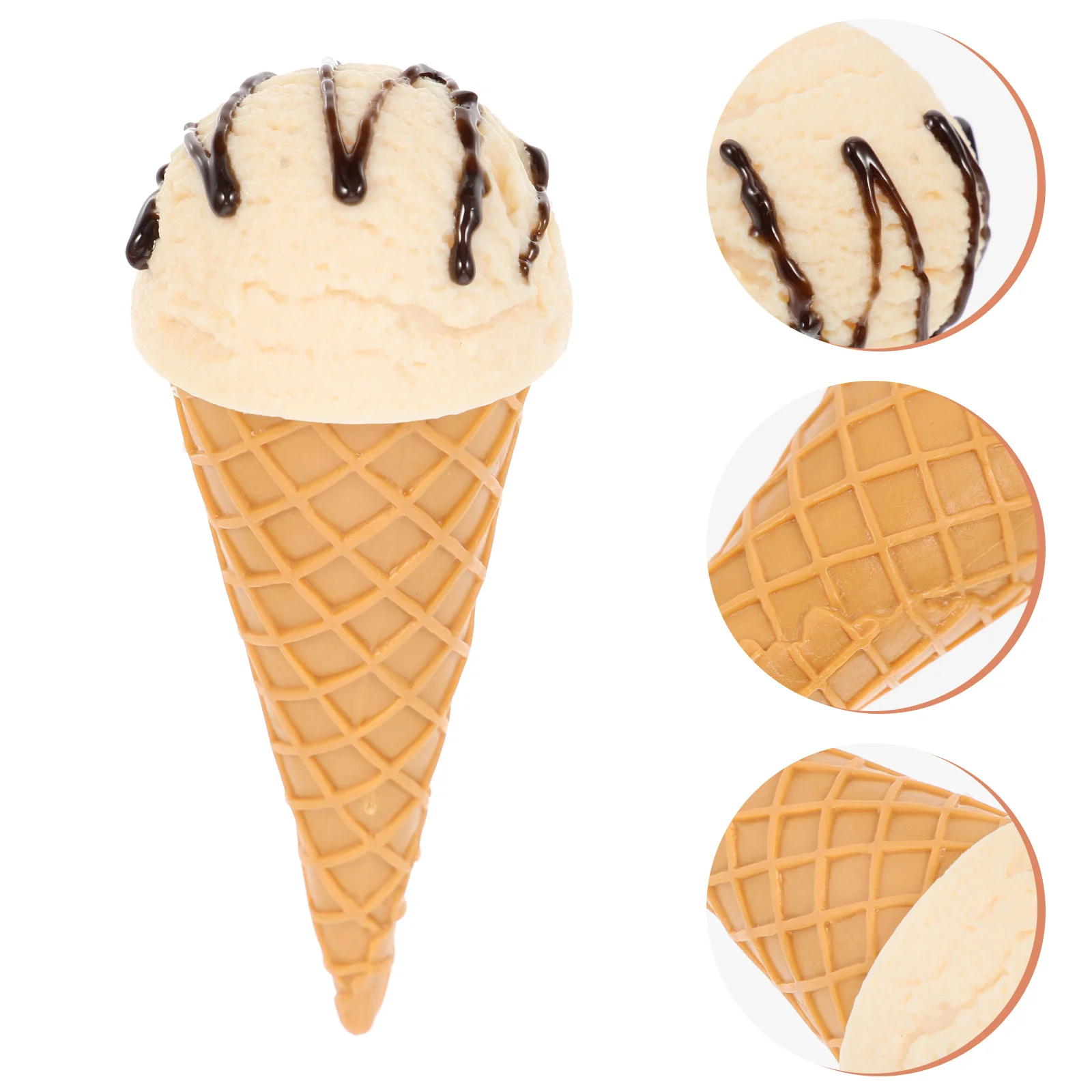 Надувные игрушки имитация мороженого вечерние сувениры десерт белый конус из