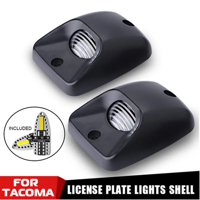 

2Pcs Car Luz For Toyota Tacoma 1995-2004 White LED License Plate Light Number Backlight Lamp Luce Targa Canbus Replacement
