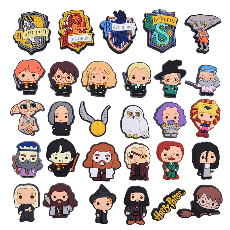 

Harry Potter Hermione Shoe Charms DIY Slippers Accessories Souvenir Charms Accessories Decoration Buckle Wholesale Gifts