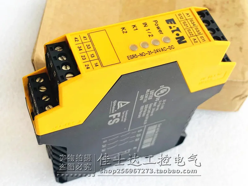 Оригинальное реле безопасности ETN Eaton ESR5-NO-31-24VAC-DC 24VAC/DC Spot