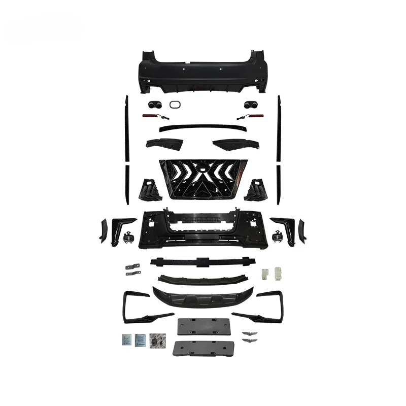 Новинка автомобильные аксессуары GBT Facelift черный ястреб передний/задний бампер