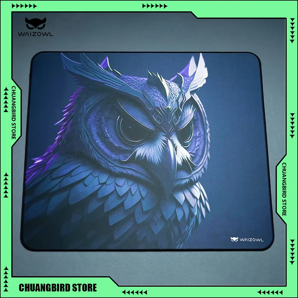 WAIZOWL Fukurou килимок для киберспорта водонепроницаемый и нескользящий коврик мыши
