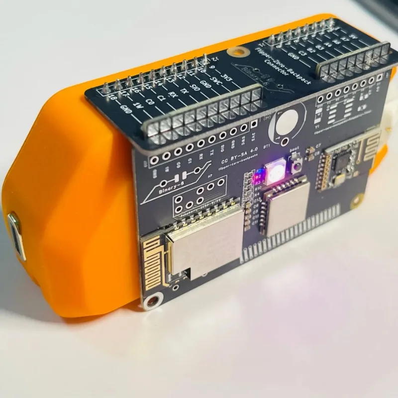 Фото Модуль рюкзака Clipper Zero 3-в-1 |   5G Sub-ГГГц + CC1101 + беспроводное расширение NRF24 для тестирования IoT/безопасности, игровая часть №1